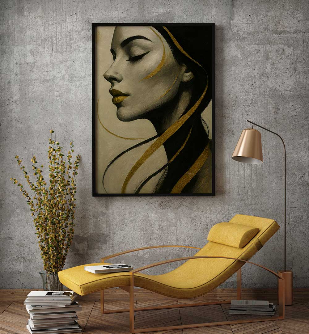 DREAMER'S REVERIE , EXPRESSIONISM PAINTINGS