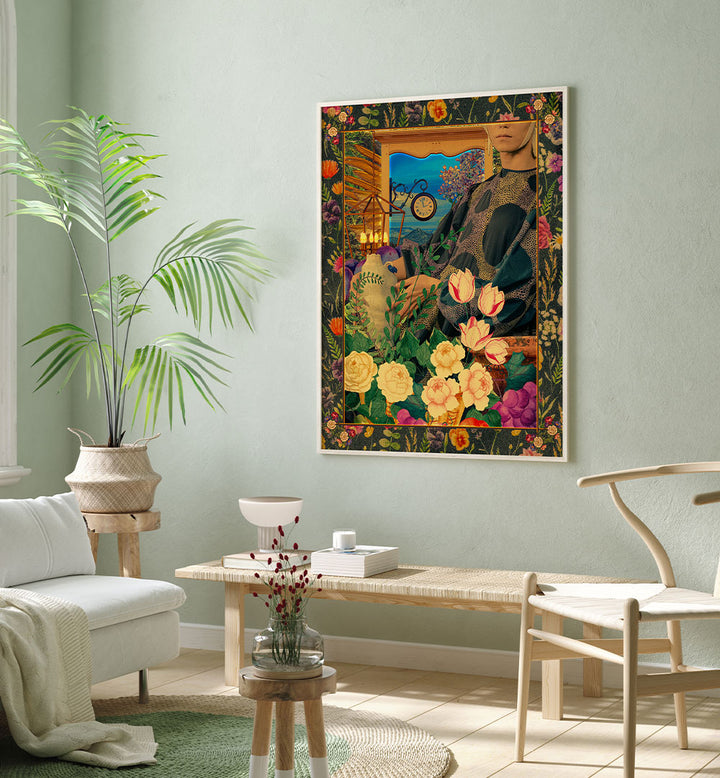DREAMY FLORAL WINDOW