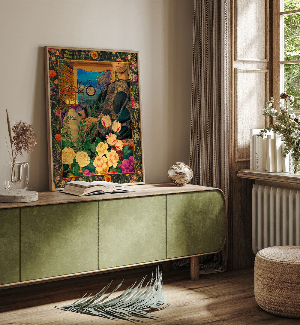 DREAMY FLORAL WINDOW