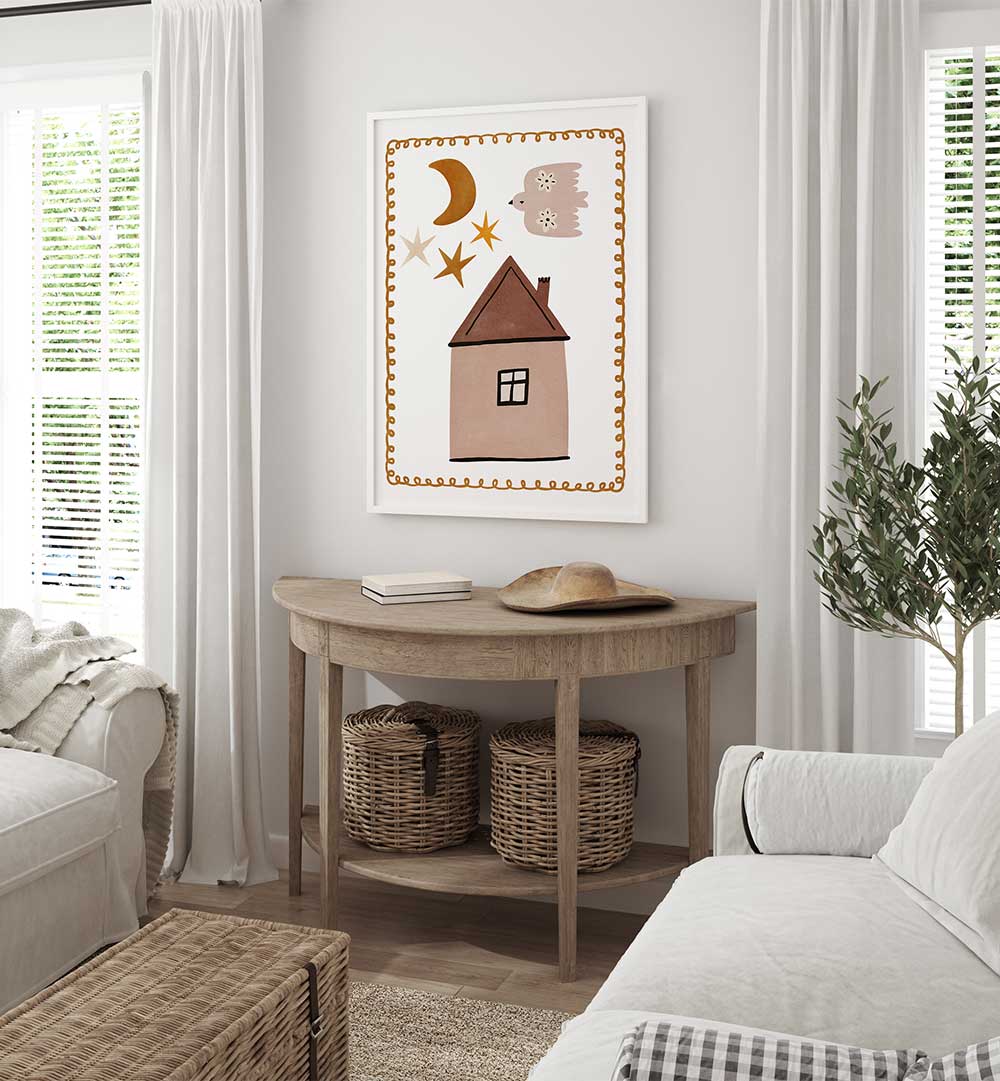 DREAMY NIGHTSCAPE , KIDS ROOM PAINTINGS