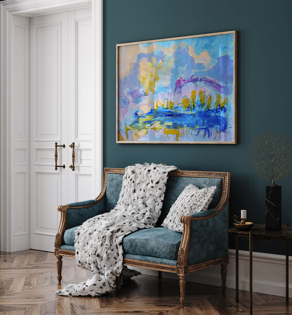DREAMY PASTEL LANDSCAPE