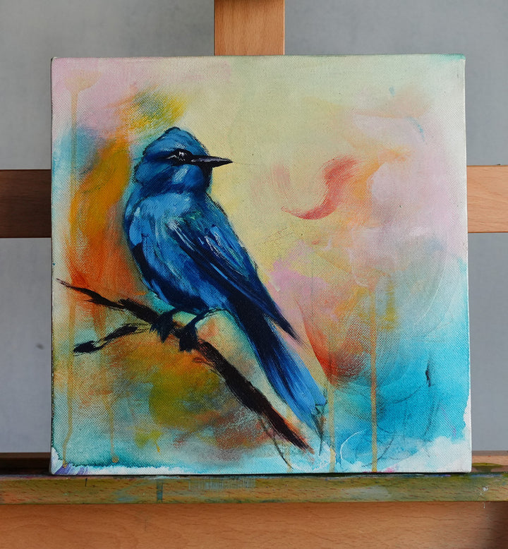 UNAPOLOGETIC BLUE , HANDMADE ARTWORKS