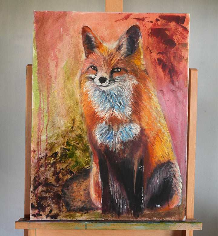 EMBER IN SILENCE ,HANDEMADE ARTWORKS