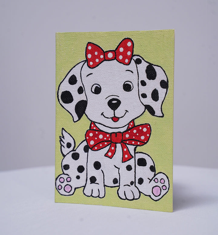 POLKA PAWS – HANDPAINTED BOOK