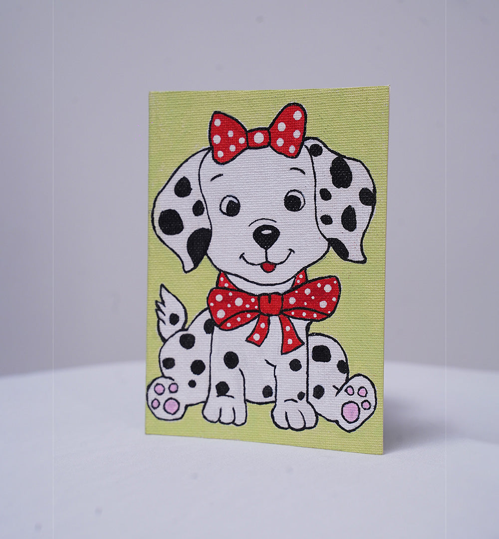 POLKA PAWS – HANDPAINTED BOOK