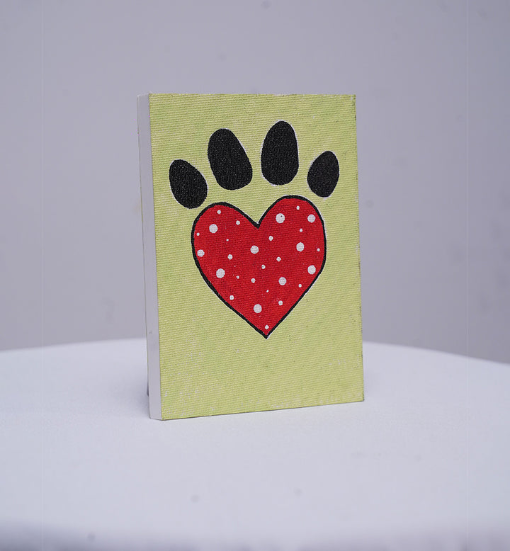 POLKA PAWS – HANDPAINTED BOOK