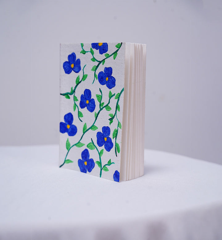 SAPPHIRE VINES – HANDPAINTED BOOK