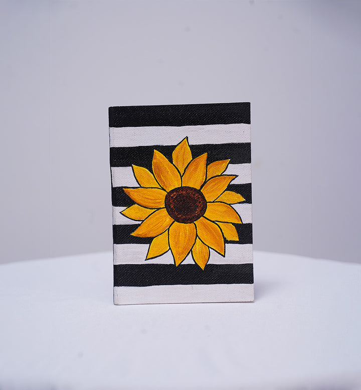 SUNFLOWER SERENITY – HANDPAINTED BOOK