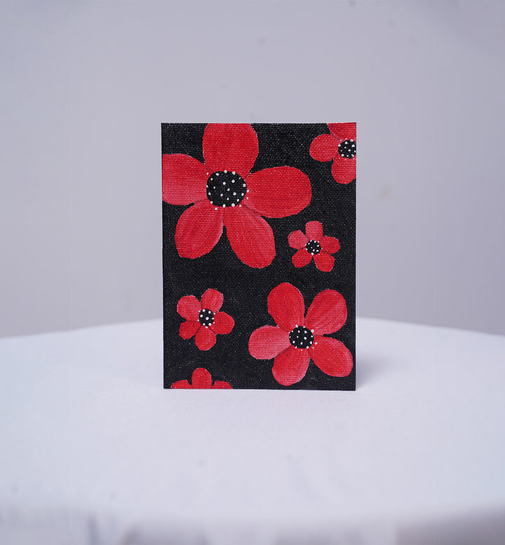 RUBY BLOOM – HANDPAINTED BOOK