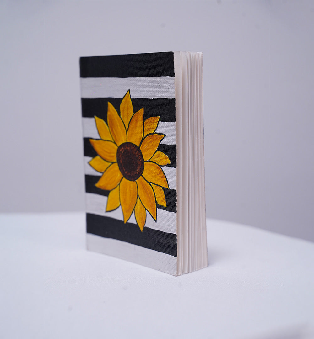 SUNFLOWER SERENITY – HANDPAINTED BOOK