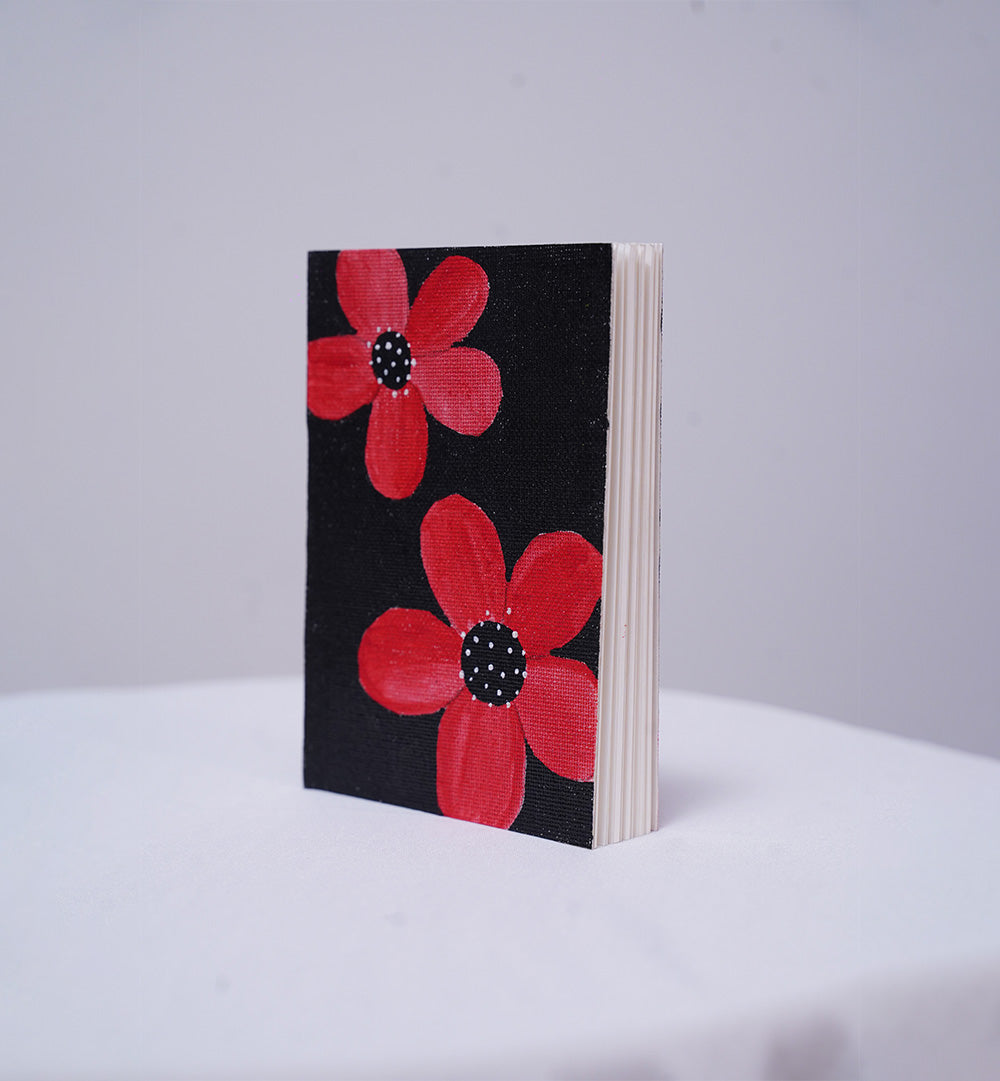 RUBY BLOOM – HANDPAINTED BOOK