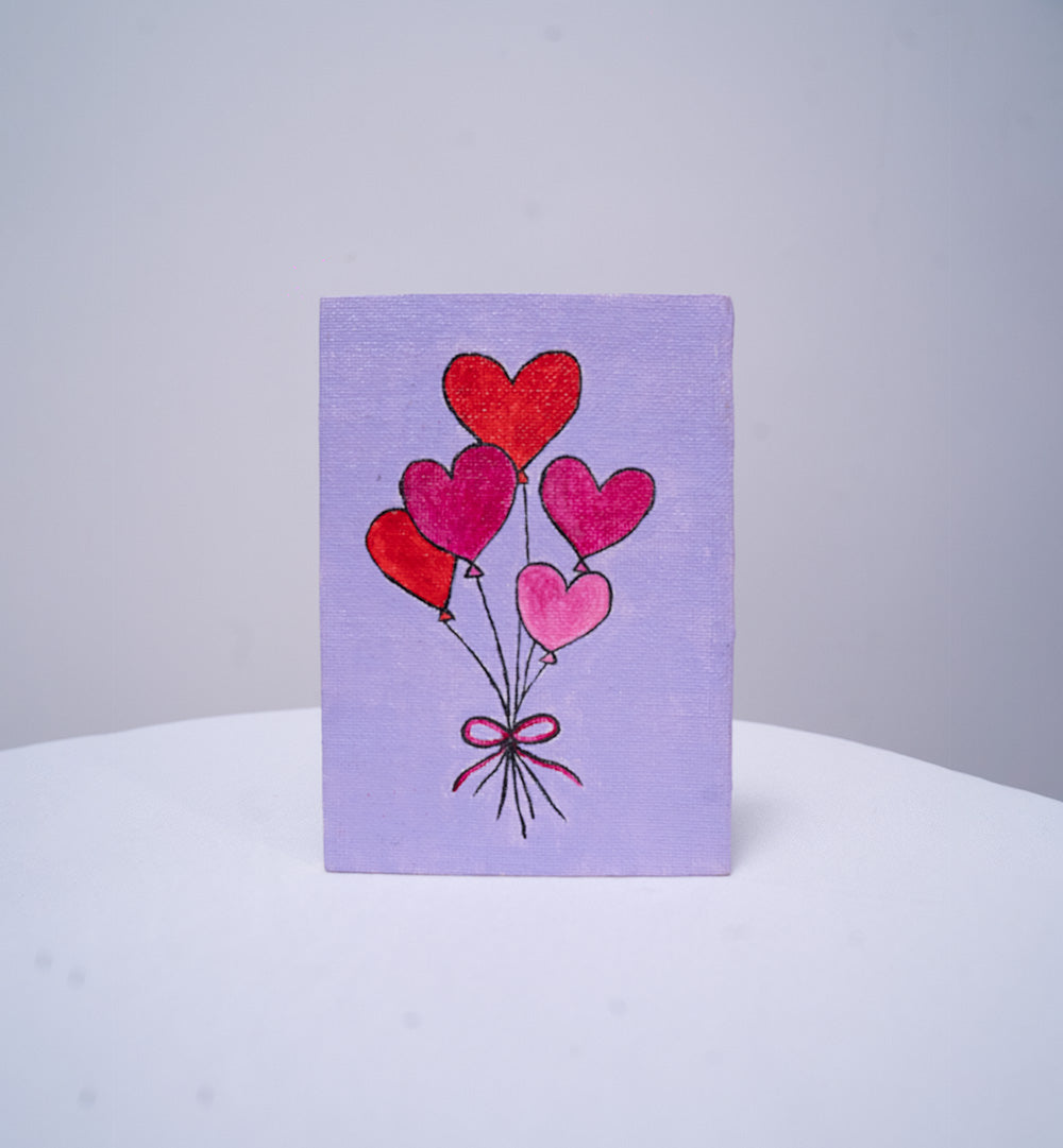 PENGUIN LOVE – HANDPAINTED BOOK