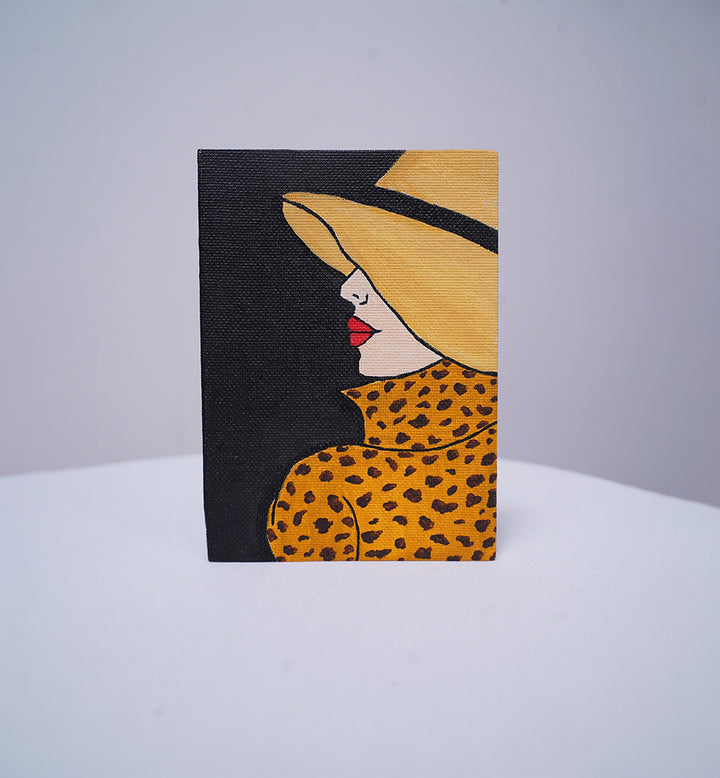 GOLDEN VOGUE – HANDPAINTED BOOK