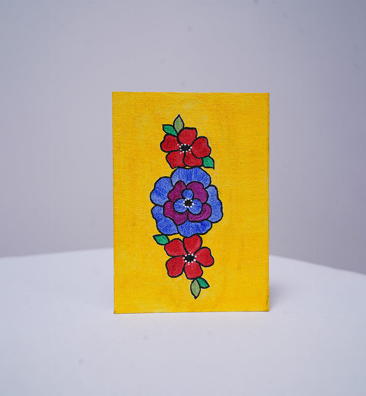 FLORAL ELEPHANT – HANDPAINTED BOOK