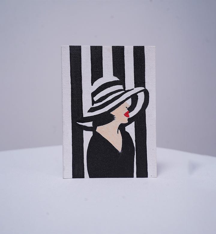 MONOCHROME MUSE – HANDPAINTED BOOK
