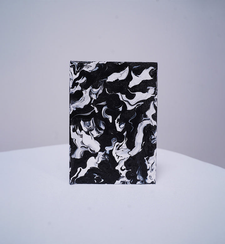 MIDNIGHT MARBLE – HANDPAINTED BOOK