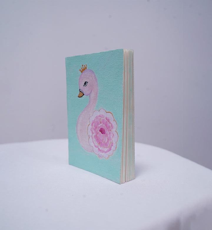 BLUSH SWAN PRINCESS – HANDPAINTED BOOK