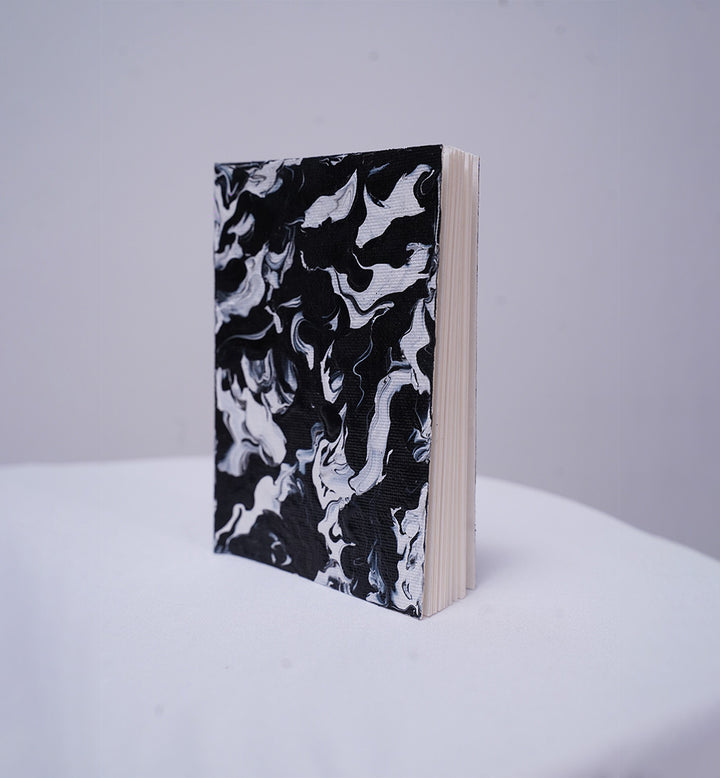 MIDNIGHT MARBLE – HANDPAINTED BOOK