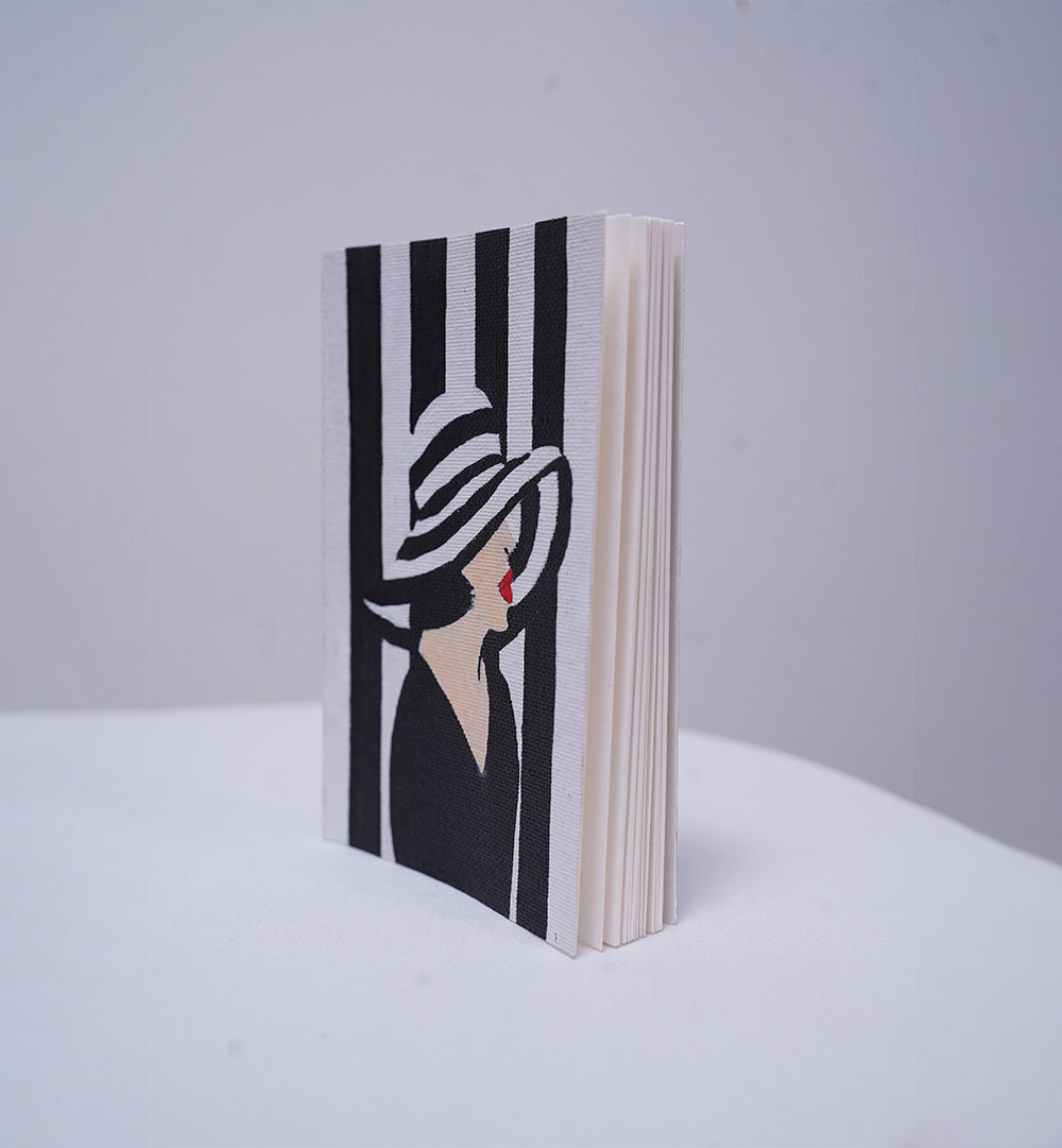MONOCHROME MUSE – HANDPAINTED BOOK