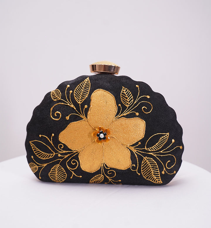 GOLDEN BLOOM SIGNATURE CLUTCH