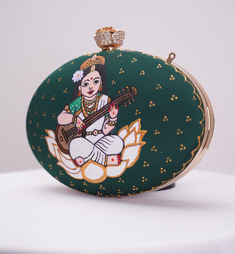 SARASWATHI HERITAGE CLUTCH