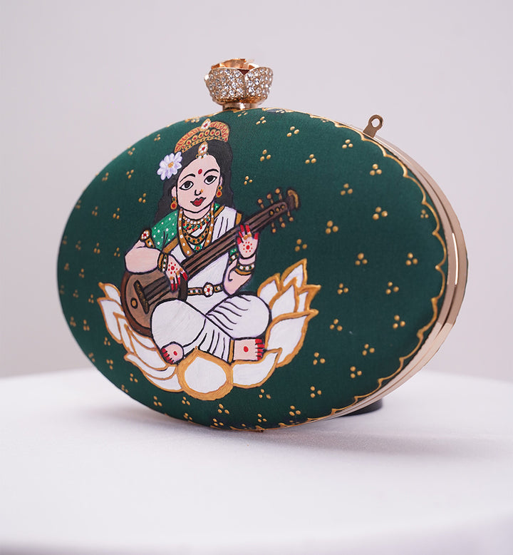 SARASWATHI HERITAGE CLUTCH