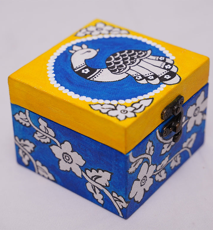 MINI PEACOCK BLOOM KEEPSAKE BOX