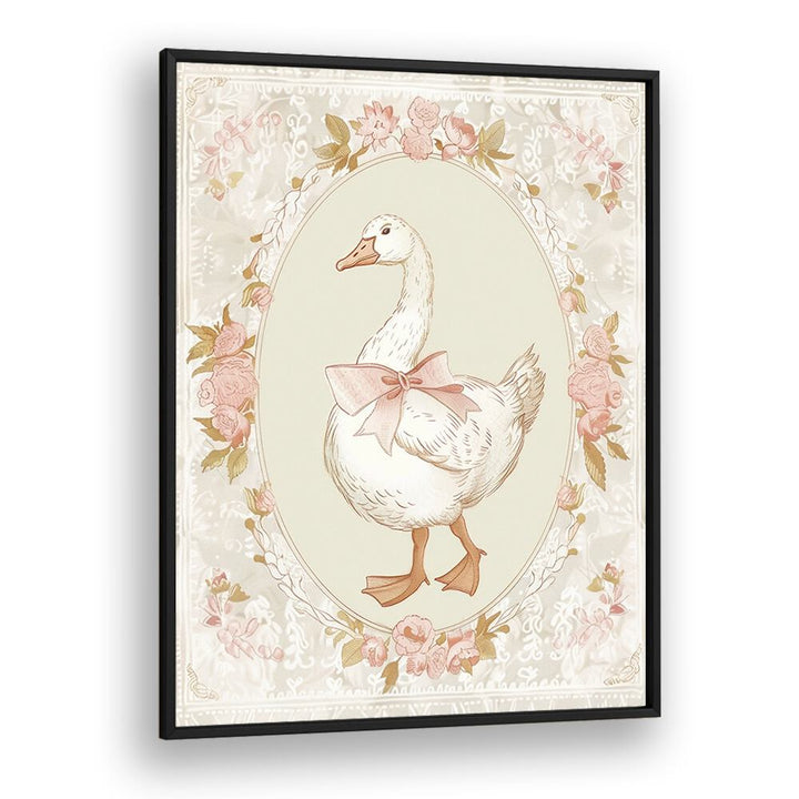 Duck Norris Kids art Artwork in Black Plain Frame
