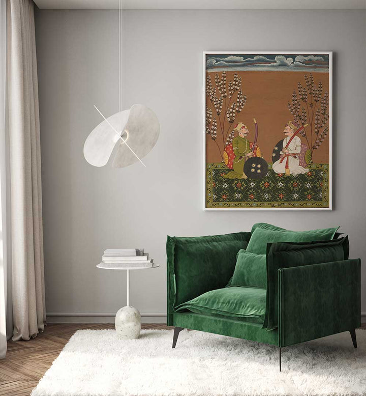 DUEL OF HONOR , INDIAN ART PAINTINGS