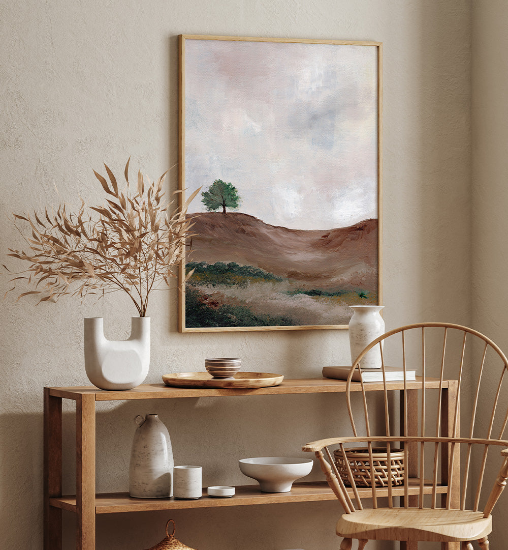 DUSTY LAND , LANDSCAPE PAINTINGS