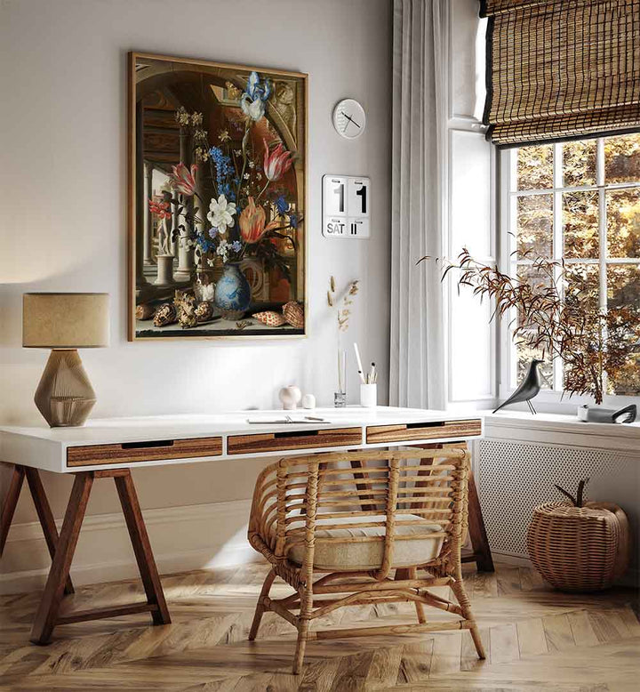 DUTCH MASTERS COMBINED , FLORAL FLOWER PAINTINGS