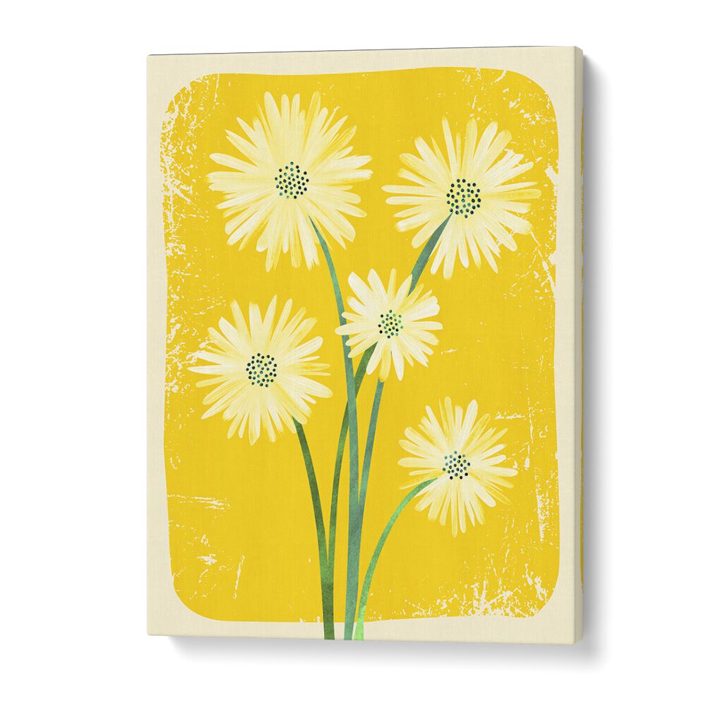 Daisy Bouquet by Kristian Gallagher Botanical Flower Paintings Floral Paintings in Gallery Wrap