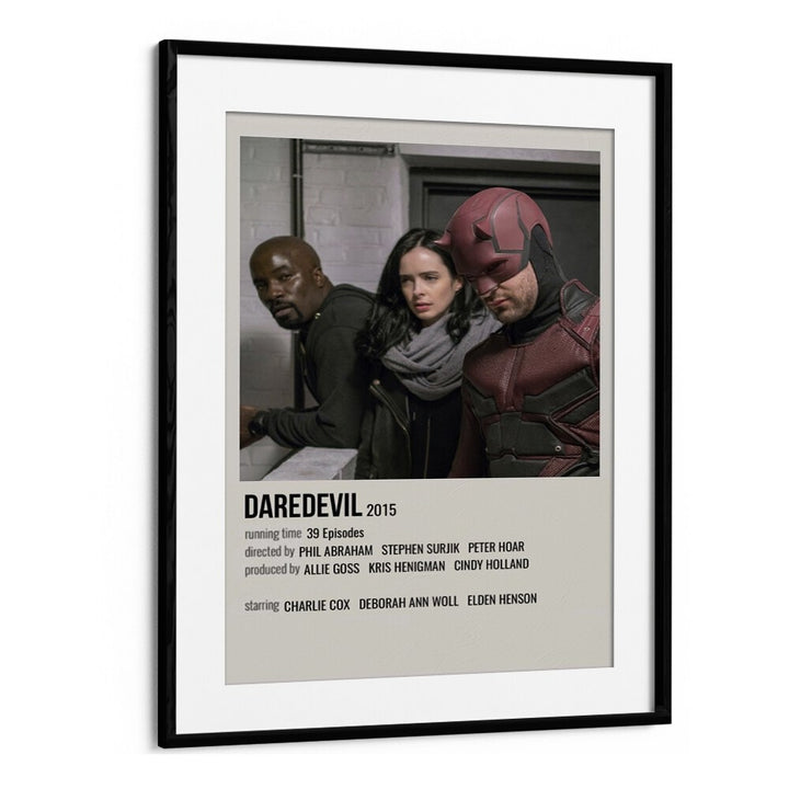 Daredevil Movie Posters in Black Frame With Mount