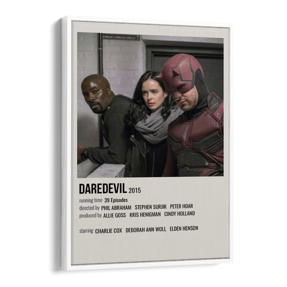 Daredevil Movie Posters in White Floater Frame