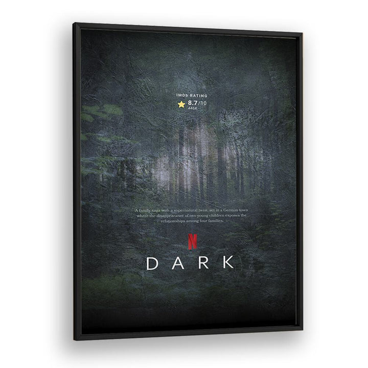 Dark by Grishma Korjani Movie Posters in Black Plain Frame