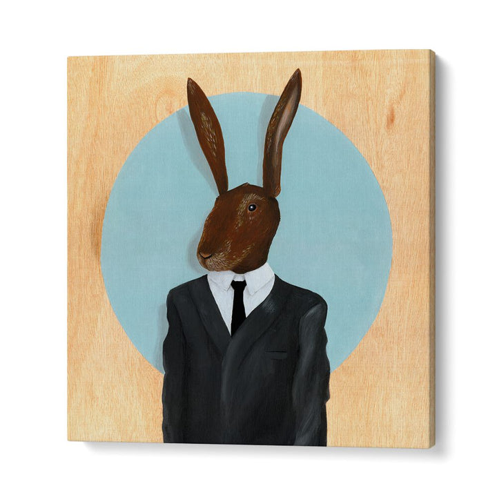 David Lynch Rabbit  Kids Room Art in Gallery Wrap