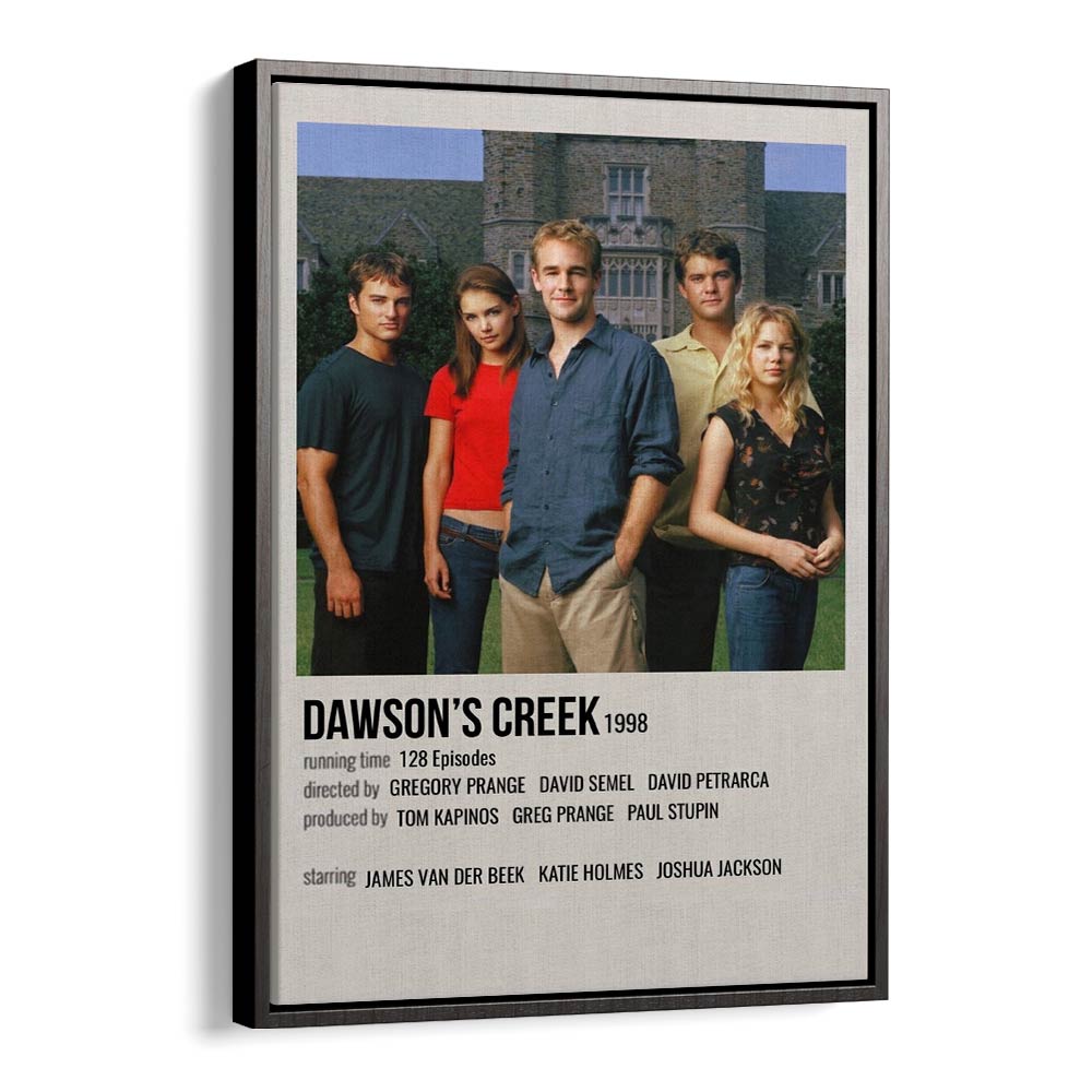 Dawsons Creek 1998 Movie Posters in Black Floater Frame