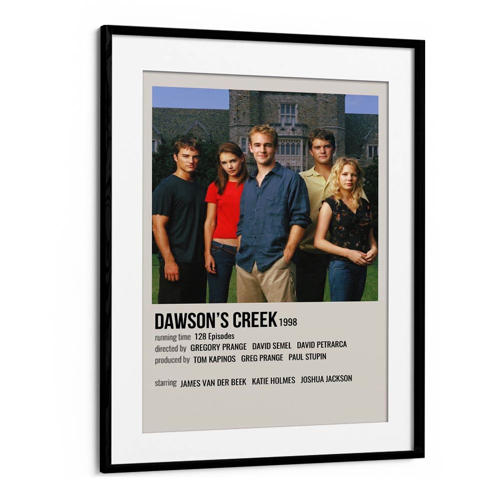 Dawsons Creek 1998 Movie Posters in Black Frame With Mount