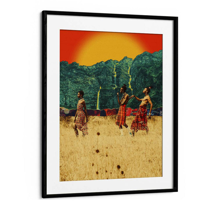 Day Ones By Cosmo Zach Surreal Art Prints Surrealism in Black Frame With Mount