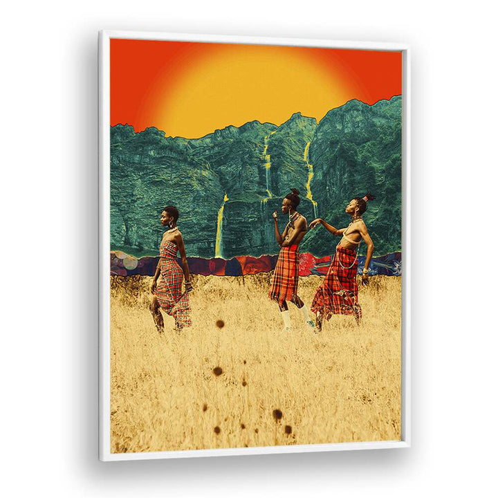 Day Ones By Cosmo Zach Surreal Art Prints Surrealism in White Plain Frame