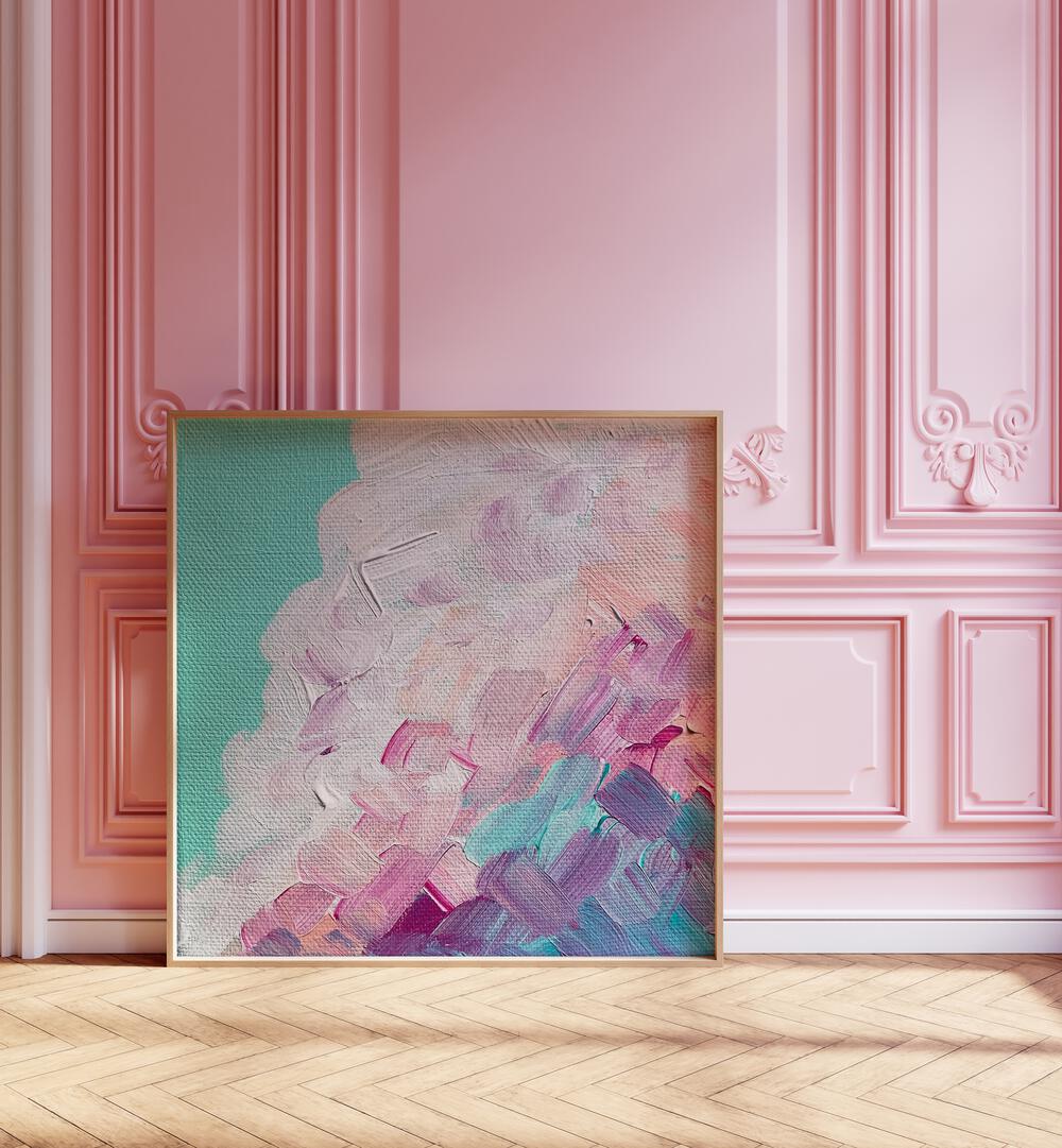 Serene DAYDREAM, ABSTRACT PAINTINGS by Key and Sea Creative, perfect for enriching your living space with elegance.