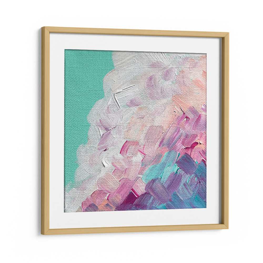 Serene colors blend beautifully in the DAYDREAM, ABSTRACT PAINTINGS art print by Key and Sea Creative, perfect for any room.