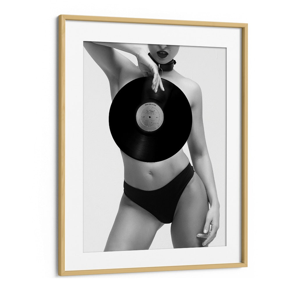 Death Ride by David Drake Fine Art Photography Fashion Photography in Oak Wood Frame With Mount