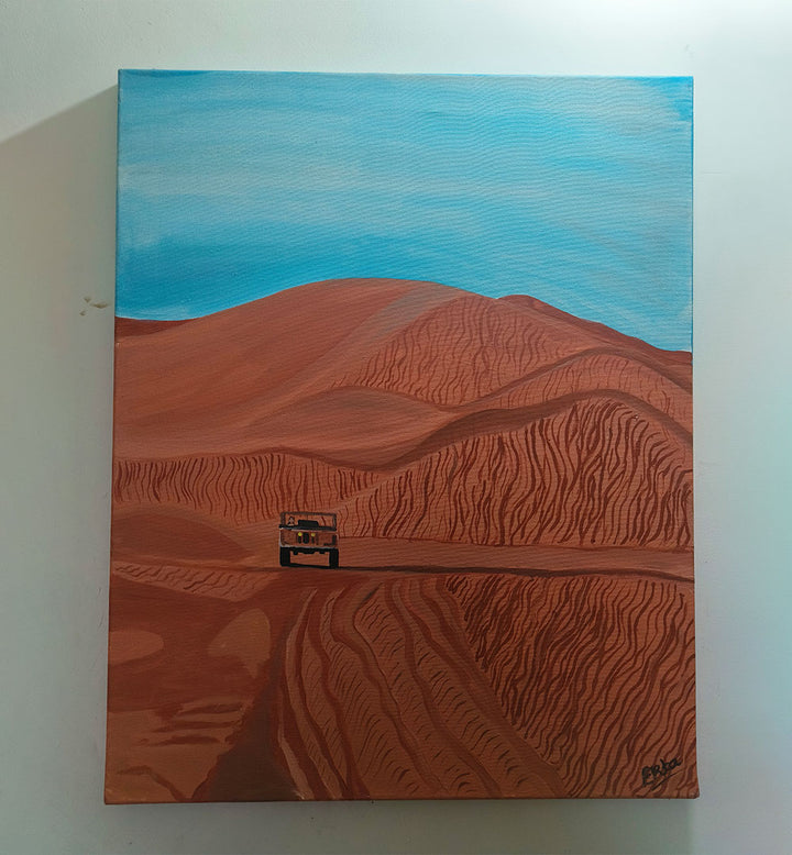 DESERT DRIFT , HANDMADE ARTWORKS