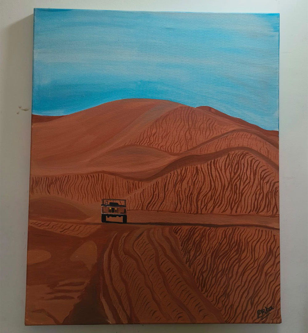 DESERT DRIFT , HANDMADE ARTWORKS