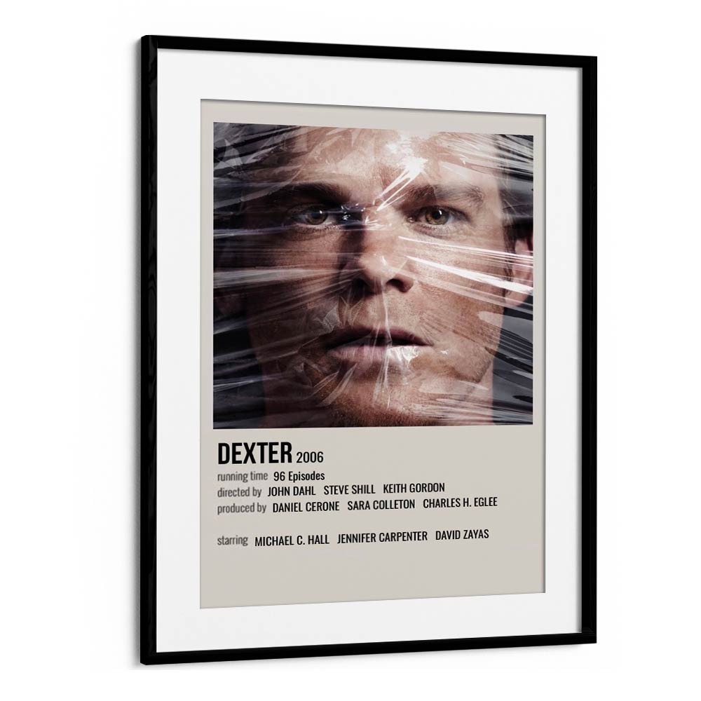 Dexter 2006 ii Movie Posters in Black Frame With Mount