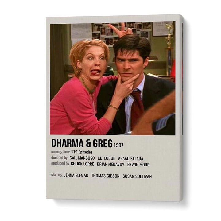 Dharma & Greg 1997 Movie Posters in Gallery Wrap