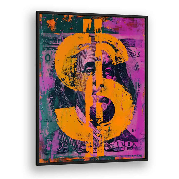 Dollar Pop Art Movie Posters in Black Plain Frame