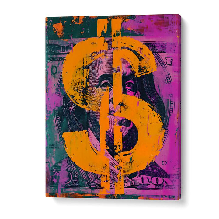 Dollar Pop Art Movie Posters in Gallery Wrap