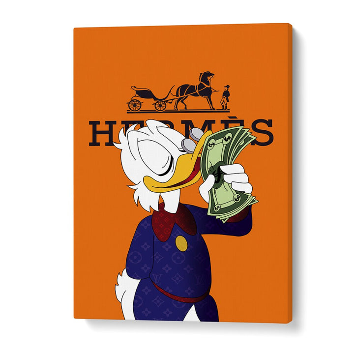 Donald X Hermes Comic Wall Art Comic Posters in Gallery Wrap